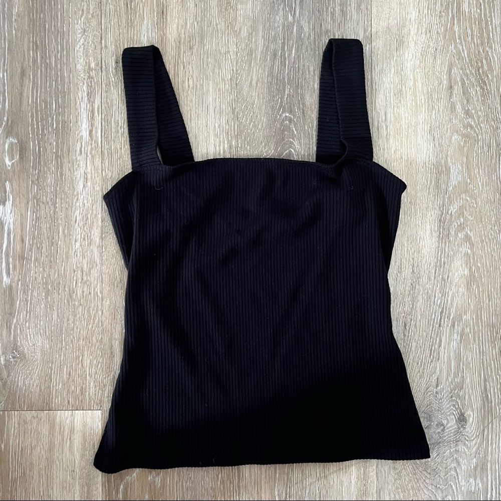 REFORMATION Canyon Black Tank in Small